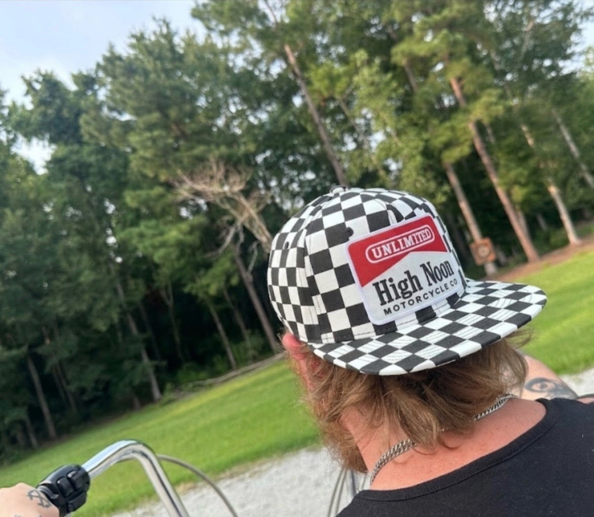 Checkered HN Hat