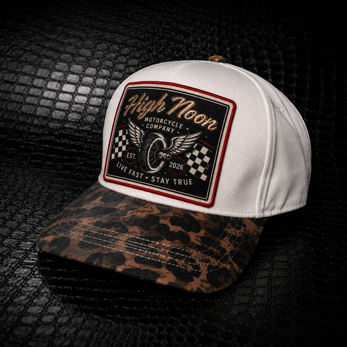 Leopard Signature Patch Hat