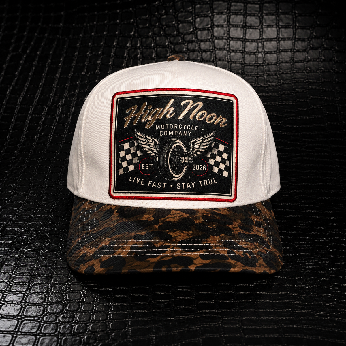 Leopard Signature Patch Hat