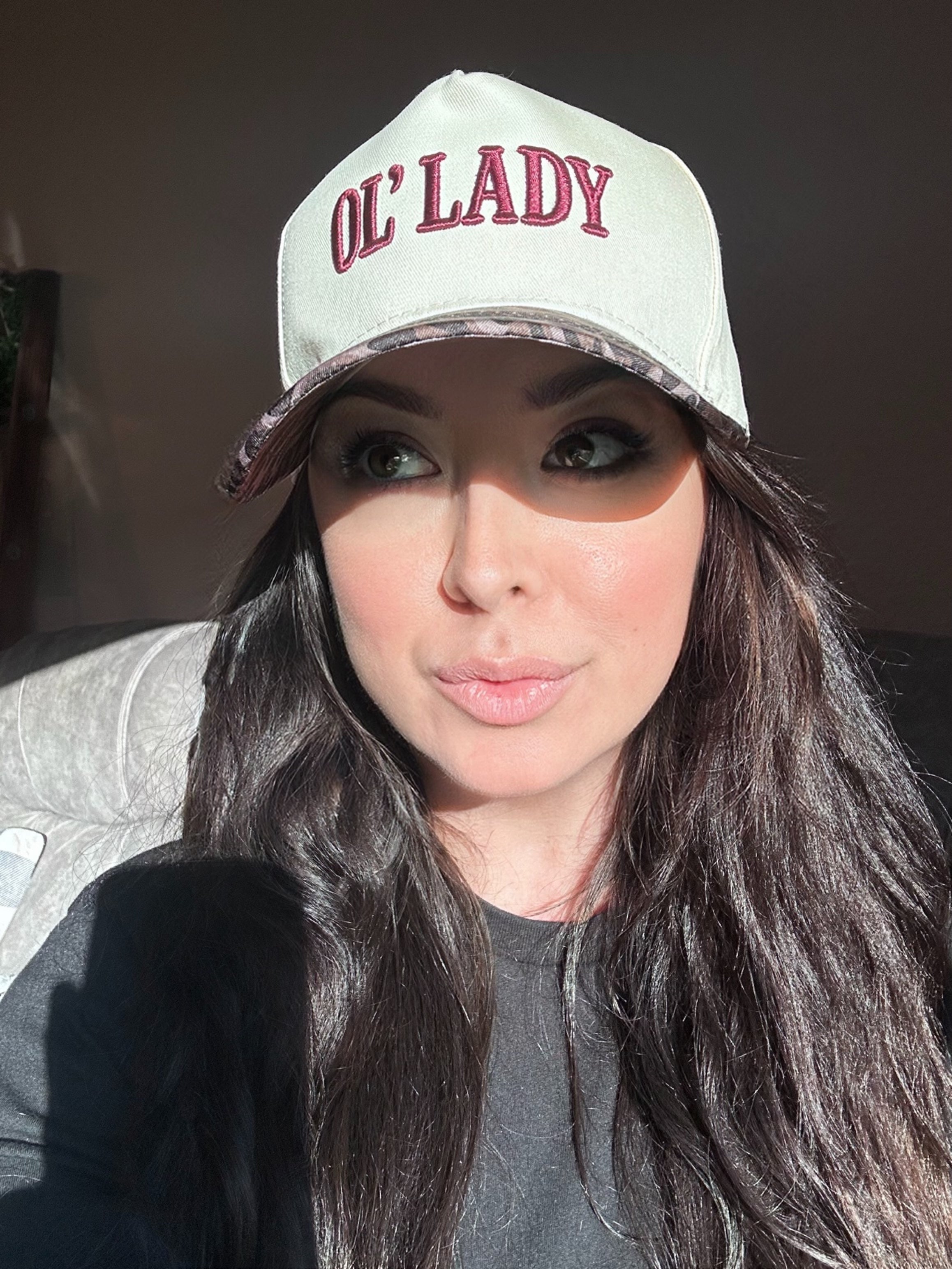 OL ‘ LADY leopard brim